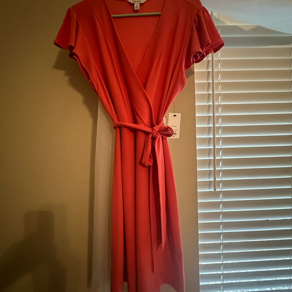 Nine West wrap style dress